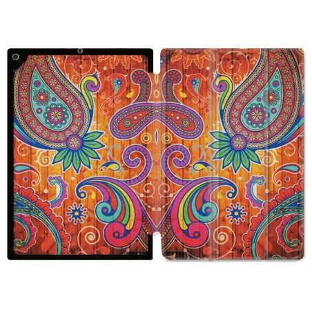 Housse Smart Cover pour Ipad Air 3 / Pro 10.5 Fleur Psychedelic