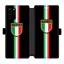 Housse cuir portefeuille pour Samsung Galaxy S20 Plus Italie 3
