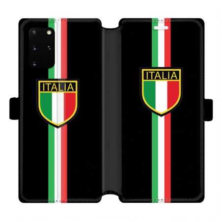 Housse cuir portefeuille pour Samsung Galaxy S20 Plus Italie 3