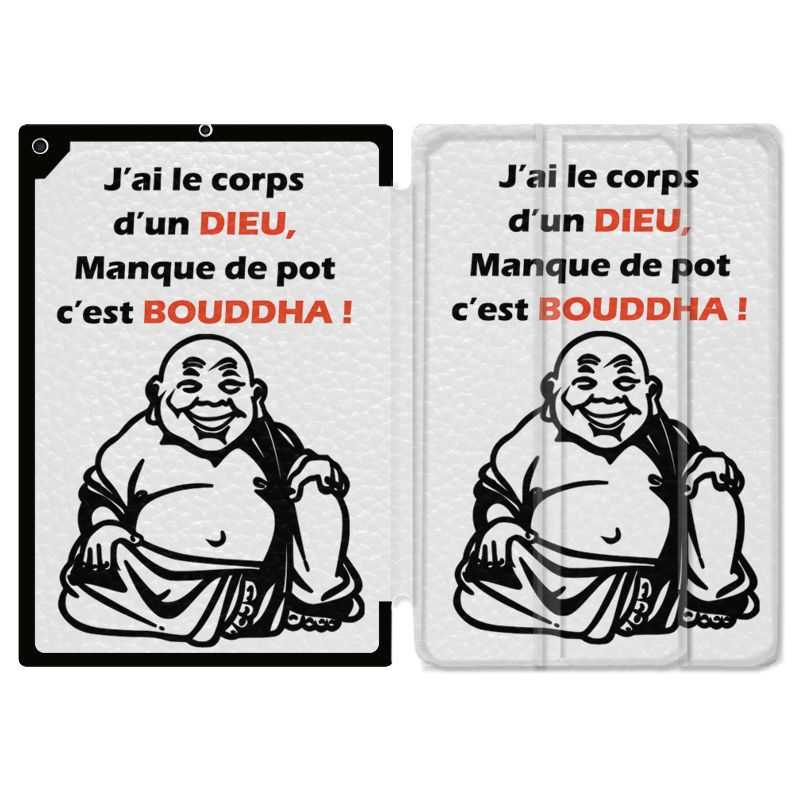 Housse Smart Cover pour Ipad Air 3 / Pro 10.5 Humour Bouddha