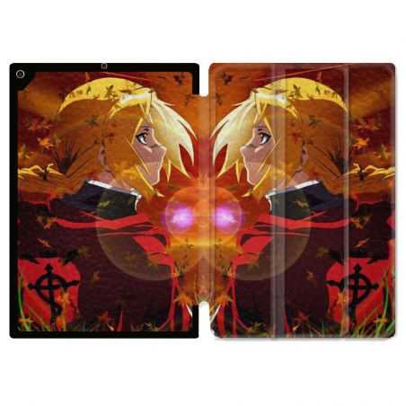 Housse Smart Cover pour Ipad Air 3 / Pro 10.5 Manga Fullmetal Alchemist Rouge