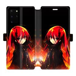 Housse cuir portefeuille pour Samsung Galaxy S20 Plus Manga Shana