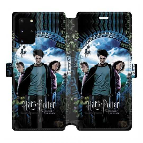 Housse cuir portefeuille pour Samsung Galaxy S20 Plus WB License harry potter pattern Azkaban