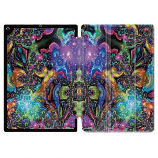 Housse Smart Cover pour Ipad Air 3 / Pro 10.5 Psychedelic Colore