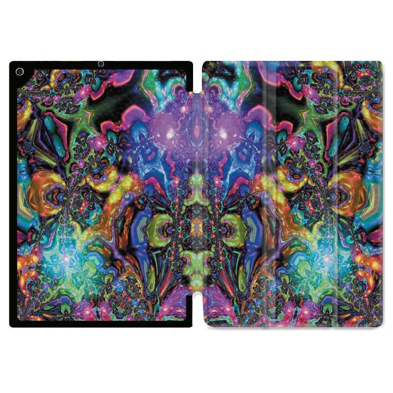 Housse Smart Cover pour Ipad Air 3 / Pro 10.5 Psychedelic Colore