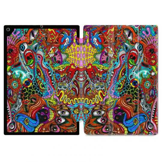 Housse Smart Cover pour Ipad Air 3 / Pro 10.5 Psychedelic Yeux