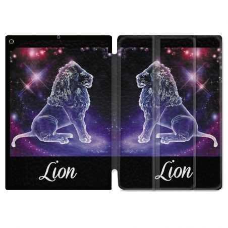 Housse Smart Cover pour Ipad Air 3 / Pro 10.5 Signe Zodiaque 2 Lion
