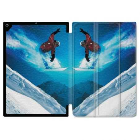 Housse Smart Cover pour Ipad Air 3 / Pro 10.5 Snowboard Saut