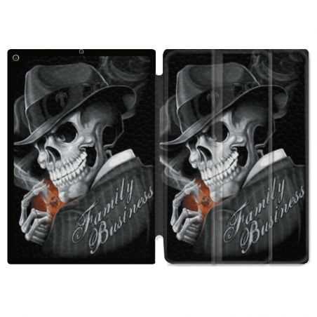 Housse Smart Cover pour Ipad Air 3 / Pro 10.5 Tete de Mort family business