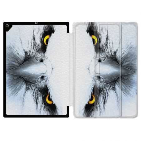Housse Smart Cover pour Ipad 9.7 (NO VERSION PRO) Aigle Royal Blanc