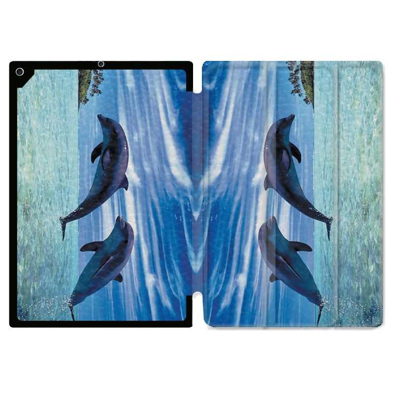 Housse Smart Cover pour Ipad 9.7 (NO VERSION PRO) Dauphin Ile
