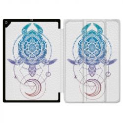 Housse Smart Cover pour Ipad 9.7 (NO VERSION PRO) Animaux Maori Tortue Color