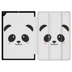 Housse Smart Cover pour Ipad 9.7 (NO VERSION PRO) Panda Blanc