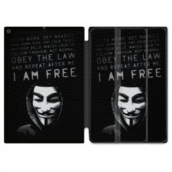Housse Smart Cover pour Ipad 9.7 (NO VERSION PRO) Anonymous I am free
