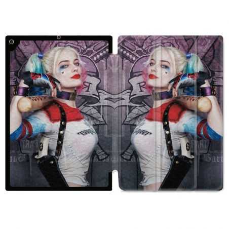 Housse Smart Cover pour Ipad 9.7 (NO VERSION PRO) Harley Quinn Batte
