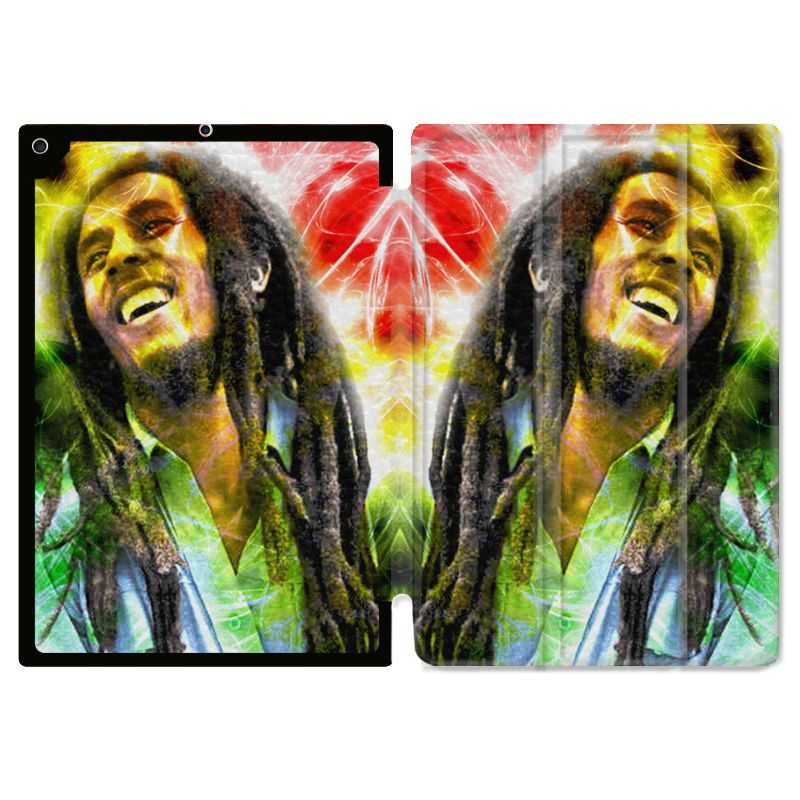 Housse Smart Cover pour Ipad 9.7 (NO VERSION PRO) Bob Marley Color