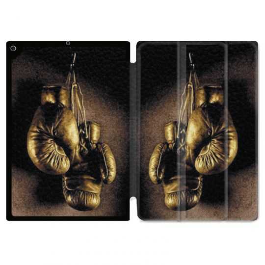 Housse Smart Cover pour Ipad 9.7 (NO VERSION PRO) Boxe Gant Vintage