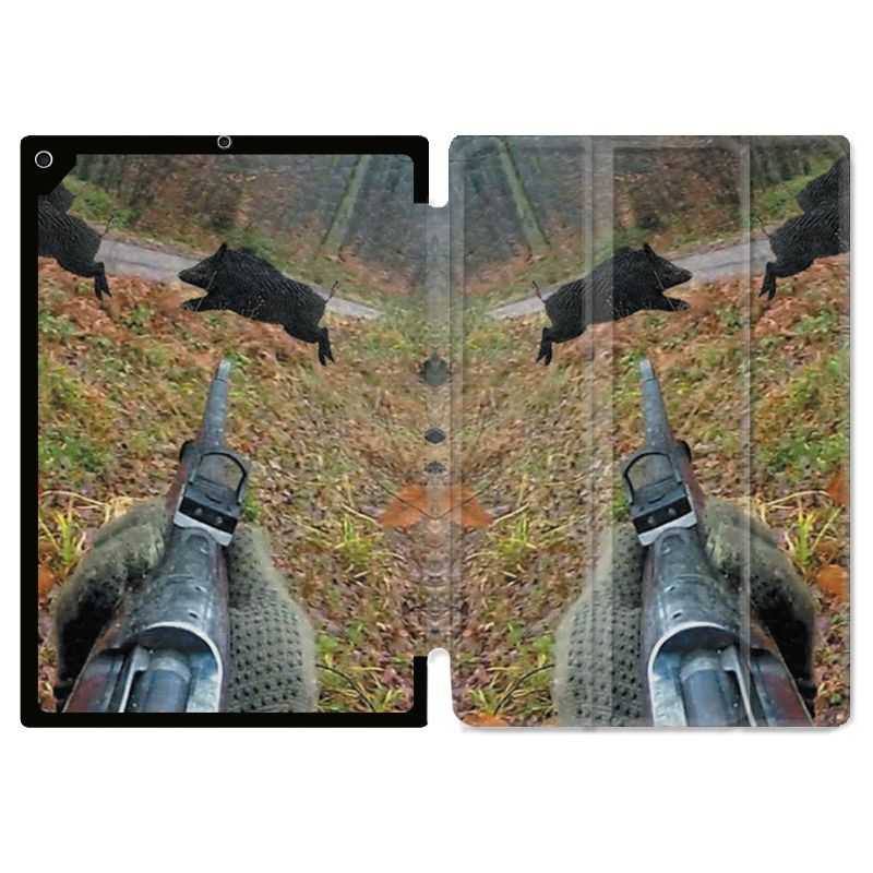 Housse Smart Cover pour Ipad 9.7 (NO VERSION PRO) Chasse Vision Tir