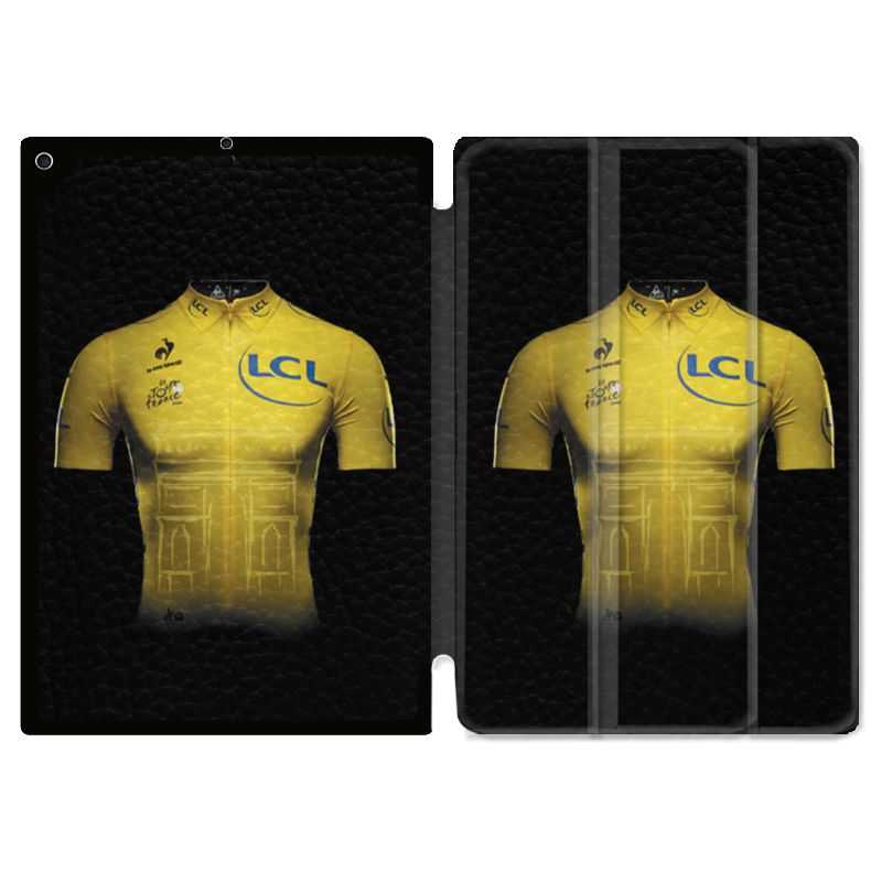 Housse Smart Cover pour Ipad 9.7 (NO VERSION PRO) Cyclisme Maillot Jaune