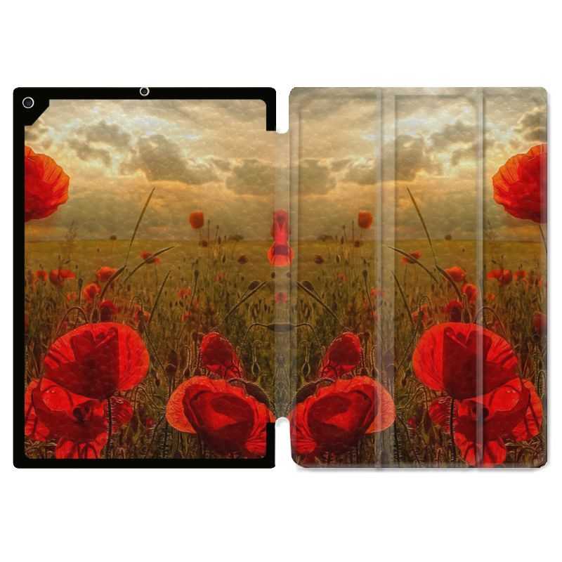 Housse Smart Cover pour Ipad 9.7 (NO VERSION PRO) Fleur Housse Smart Coverlicot