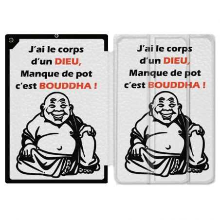 Housse Smart Cover pour Ipad 9.7 (NO VERSION PRO) Humour Bouddha