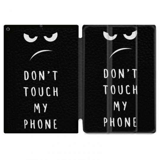 Housse Smart Cover pour Ipad 9.7 (NO VERSION PRO) Humour Don't Touch