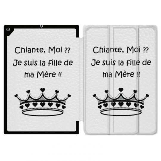 Housse Smart Cover pour Ipad 9.7 (NO VERSION PRO) Humour Moi Chiante