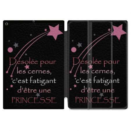 Housse Smart Cover pour Ipad 9.7 (NO VERSION PRO) Humour Princesse