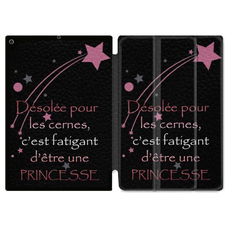 Housse Smart Cover pour Ipad 9.7 (NO VERSION PRO) Humour Princesse