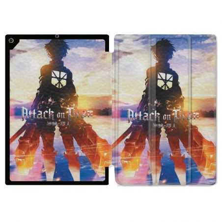 Housse Smart Cover pour Ipad 9.7 (NO VERSION PRO) Manga Attaque Titans Soleil