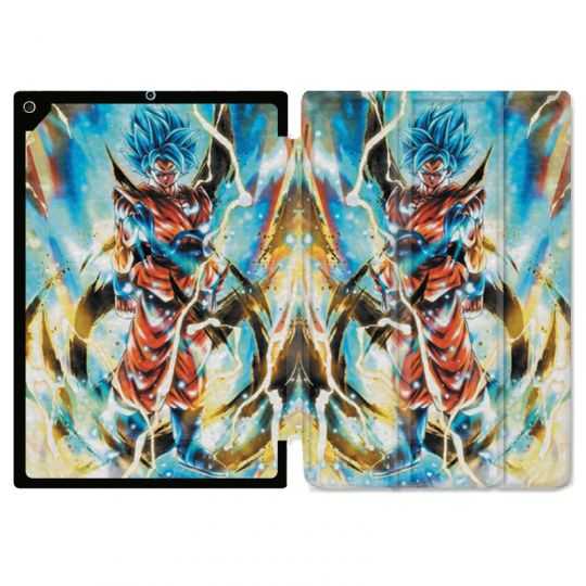 Housse Smart Cover pour Ipad 9.7 (NO VERSION PRO) Manga Dragon Ball Sangoku Blanc