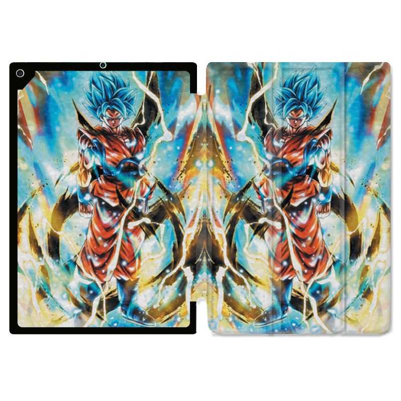 Housse Smart Cover pour Ipad 9.7 (NO VERSION PRO) Manga Dragon Ball Sangoku Blanc