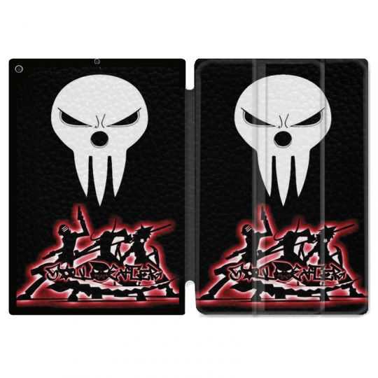Housse Smart Cover pour Ipad 9.7 (NO VERSION PRO) Manga Soul Eater Noir