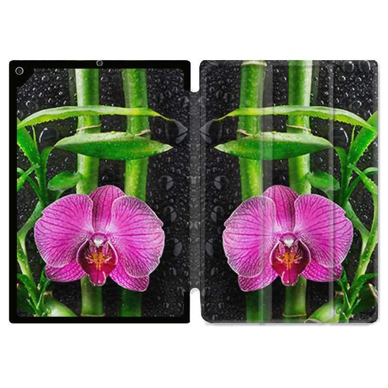 Housse Smart Cover pour Ipad 9.7 (NO VERSION PRO) Orchidee Bambou