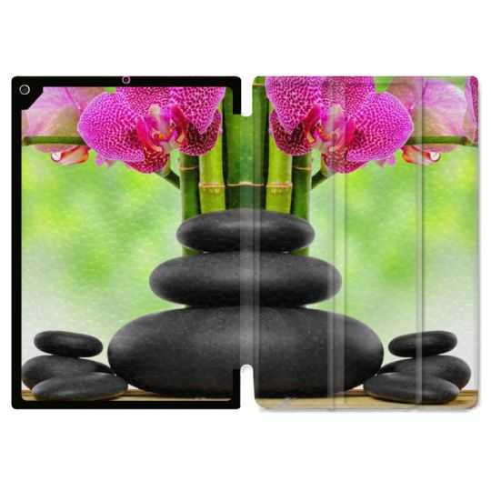 Housse Smart Cover pour Ipad 9.7 (NO VERSION PRO) Orchidee Eau
