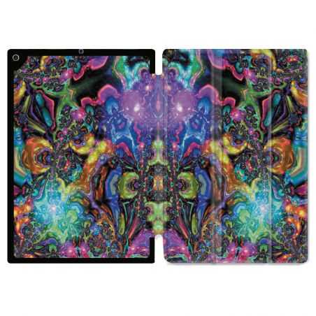 Housse Smart Cover pour Ipad 9.7 (NO VERSION PRO) Psychedelic Colore