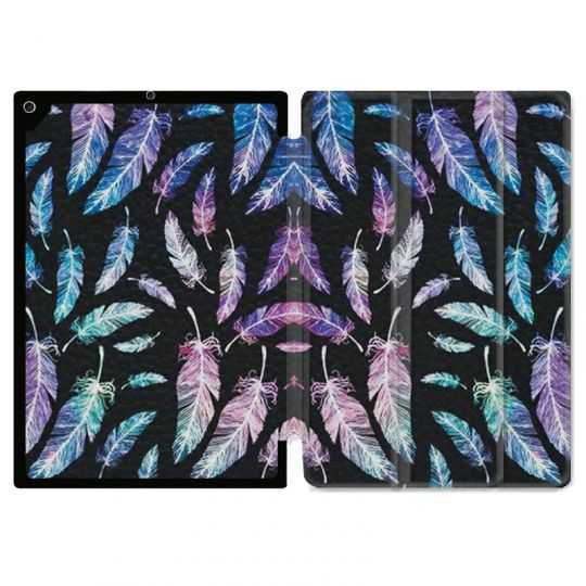 Housse Smart Cover pour Ipad 9.7 (NO VERSION PRO) Psychedelic Plume