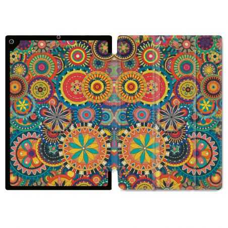 Housse Smart Cover pour Ipad 9.7 (NO VERSION PRO) Psychedelic Roue