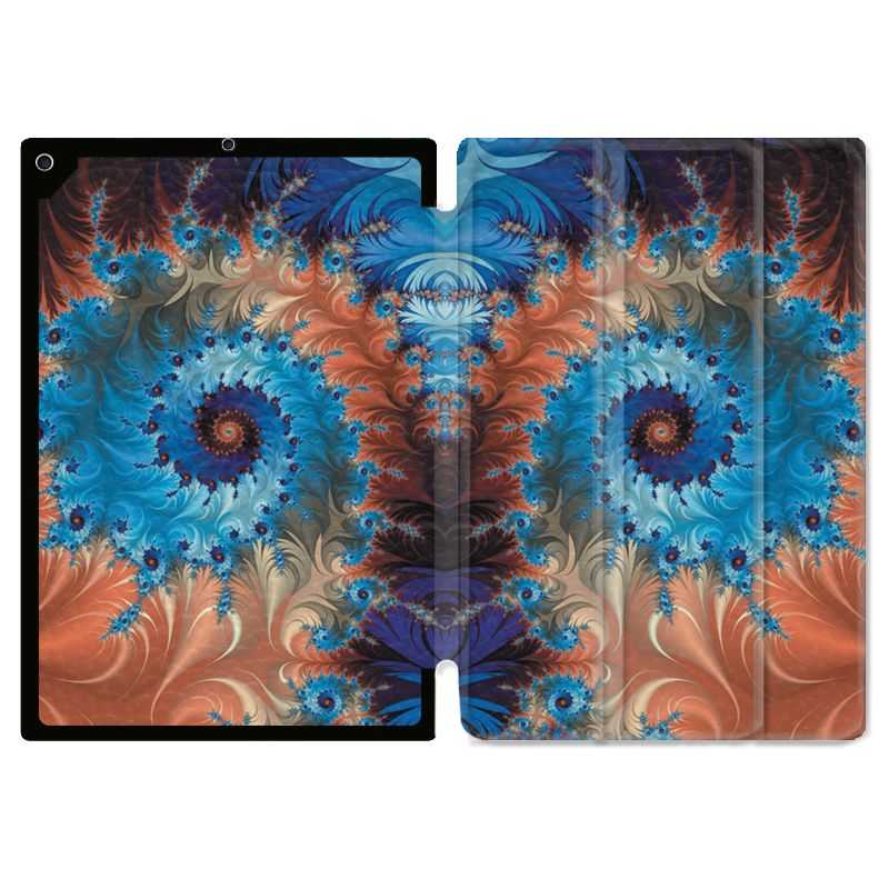 Housse Smart Cover pour Ipad 9.7 (NO VERSION PRO) Psychedelic Spirale