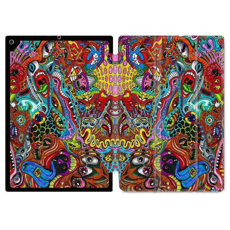 Housse Smart Cover pour Ipad 9.7 (NO VERSION PRO) Psychedelic Yeux