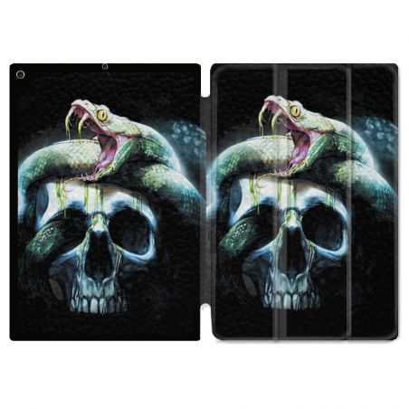 Housse Smart Cover pour Ipad 9.7 (NO VERSION PRO) serpent Crane