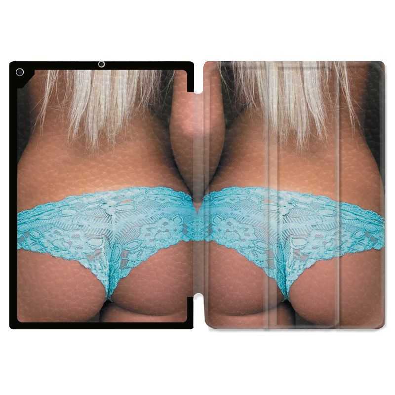 Housse Smart Cover pour Ipad 9.7 (NO VERSION PRO) Sexy Tanga Bleu