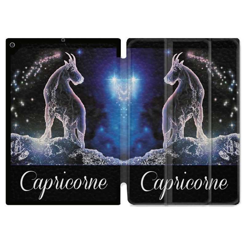 Housse Smart Cover pour Ipad 9.7 (NO VERSION PRO) Signe Zodiaque 2 Capricorne