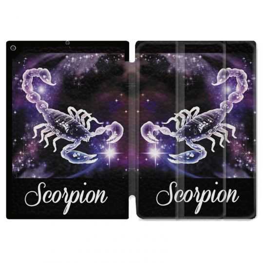 Housse Smart Cover pour Ipad 9.7 (NO VERSION PRO) Signe Zodiaque 2 Scorpion
