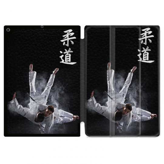Housse Smart Cover pour Ipad 9.7 (NO VERSION PRO) Judo Noir