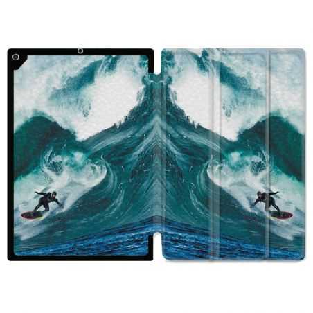 Housse Smart Cover pour Ipad 9.7 (NO VERSION PRO) Surf Vague