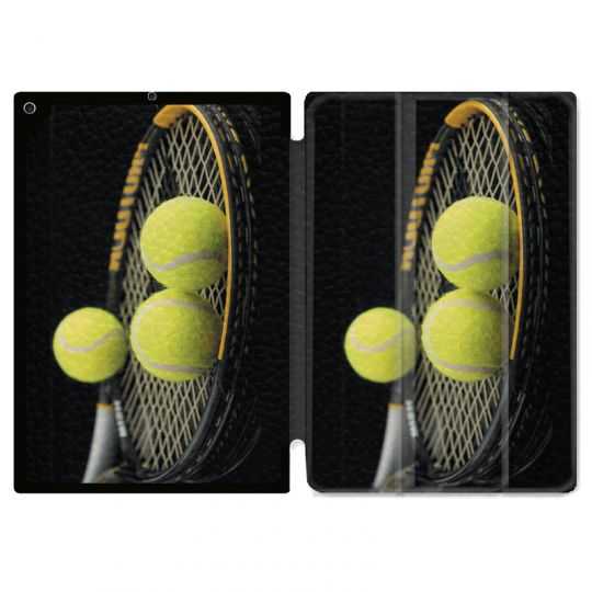 Housse Smart Cover pour Ipad 9.7 (NO VERSION PRO) Tennis Balls