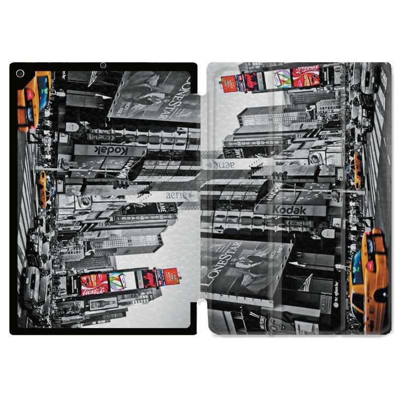 Housse Smart Cover pour Ipad 9.7 (NO VERSION PRO) Amerique USA New York Taxi