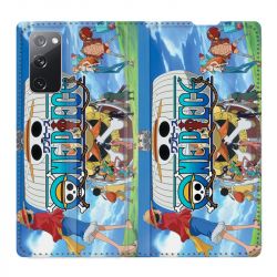 Housse Cuir Portefeuille Pour Samsung Galaxy S20 FE / S20FE Manga One Piece Sunny