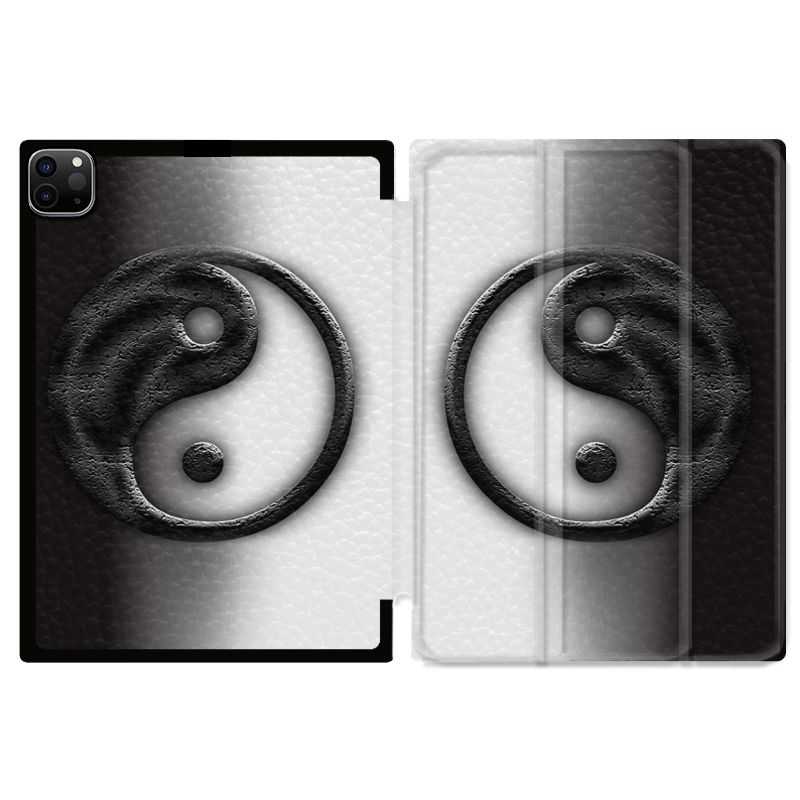 Housse Smart Cover pour Ipad 11 Pro 2020 Yin Yang 3d